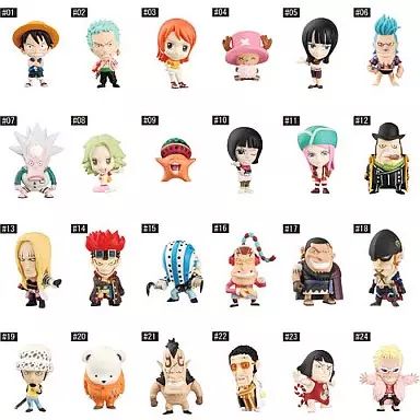 【中古】トレーディングフィギュア 全25種セット 「アニキャラヒーローズ ワンピース vol.7 シャボンディ諸島編」