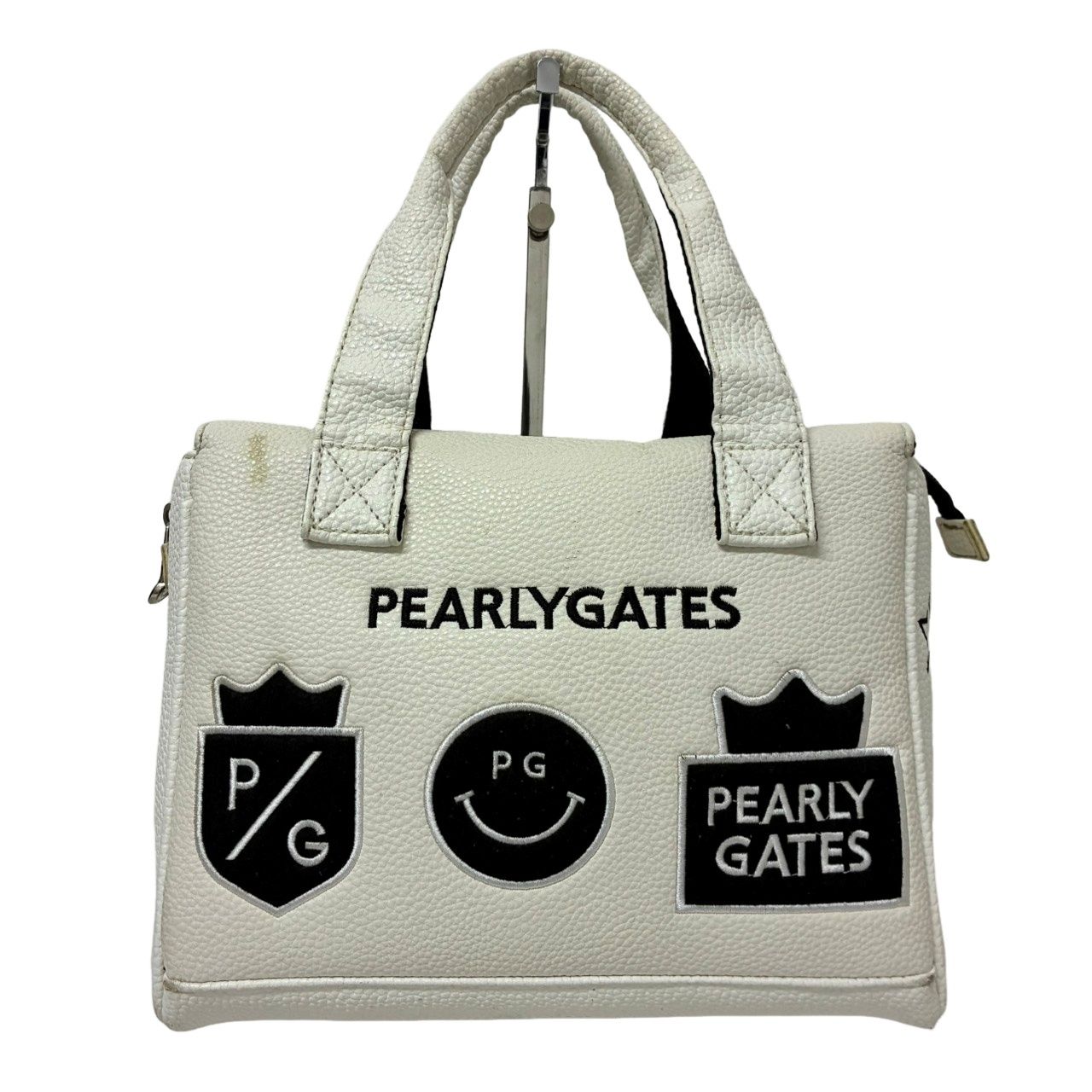 PEARLYGATES パーリーゲイツ カートバッグ ホワイト ゴルフ ユニ