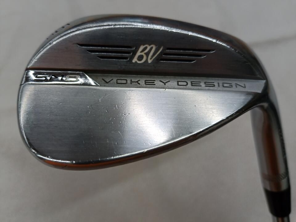 タイトリスト　ボーケイ SM8 ツアークローム　56度　NSプロ MODUS 3 TOUR 105　Sフレックス　ウェッジ　中古　ゴルフドゥ！福山王子店【最短即日発送】