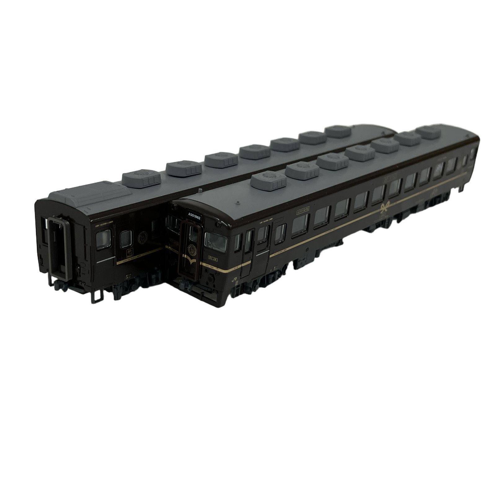 KATO 10-956 JR九州 キハ58系 ディーゼルカー あそ1962 2両セット Nゲージ 鉄道模型 中古 O11389018