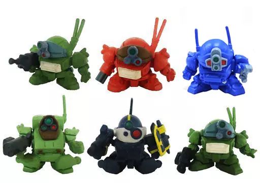【中古】トレーディングフィギュア 全6種セット 「装甲騎兵ボトムズ SDボトムズフルカラー」