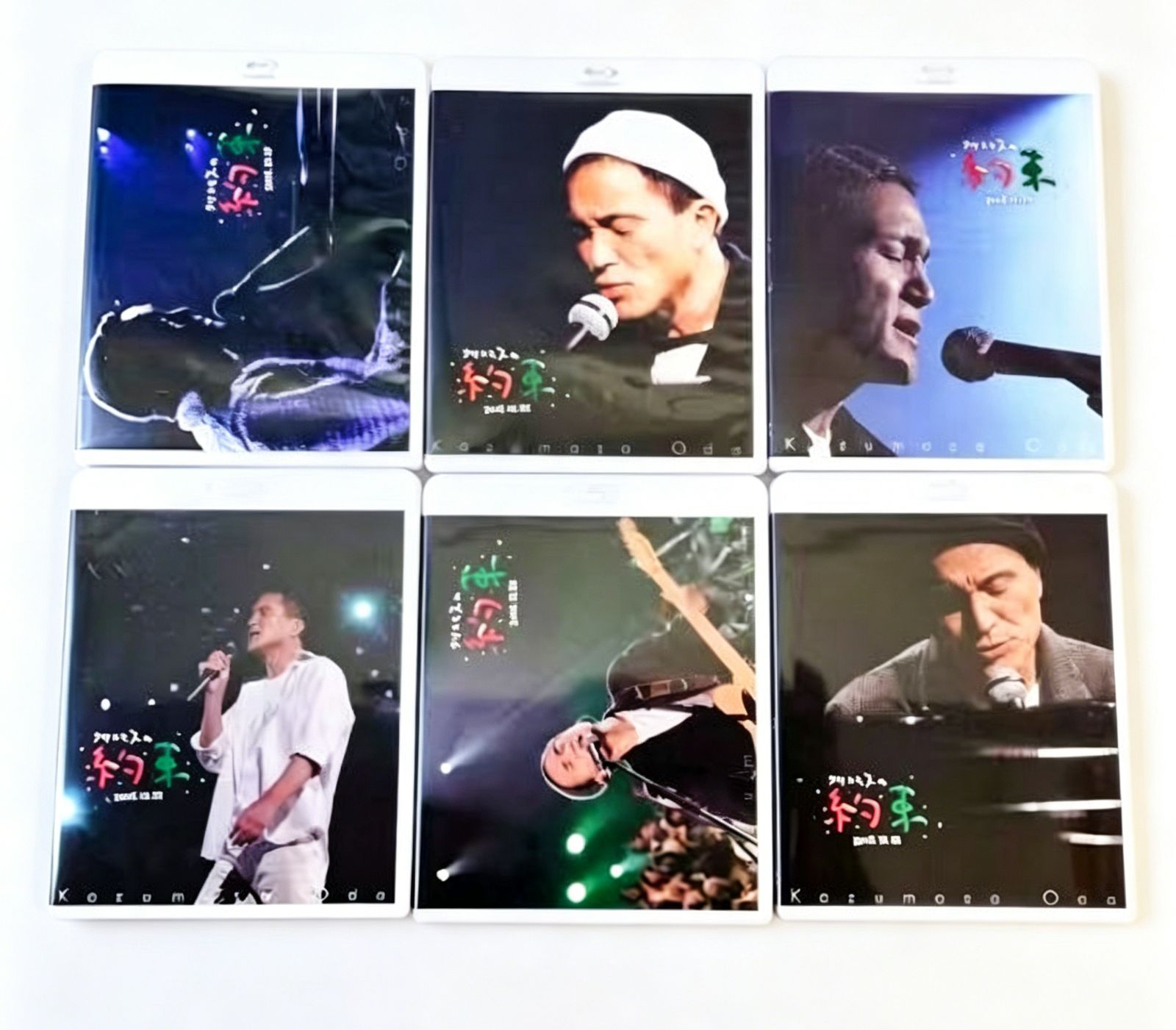 [6枚セット] 小田和正 クリスマスの約束 2001 ／ 2002／2003／2005／2006／2007 Blu-ray ty~
