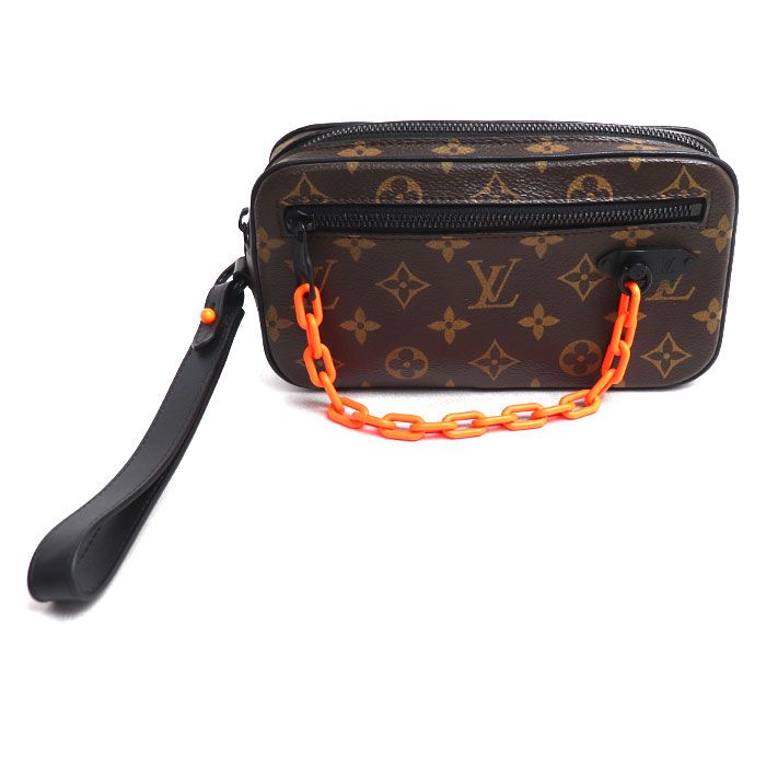 LOUIS VUITTON ルイ・ヴィトン ポシェットヴォルガ クラッチバッグ モノグラム ブラウン M44482 SP4178 メンズ 中古
