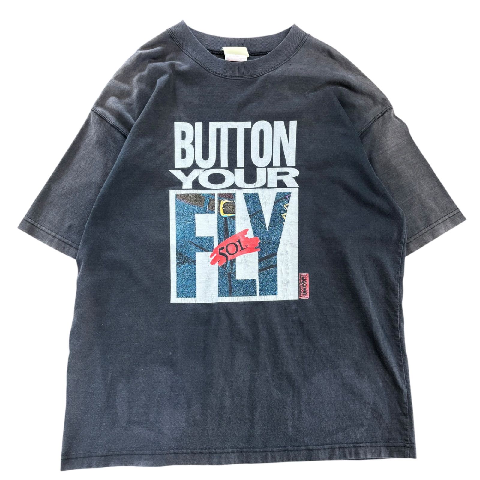 90s Levi’s BUTTON YOUR FLY TEE ヴィンテージ
