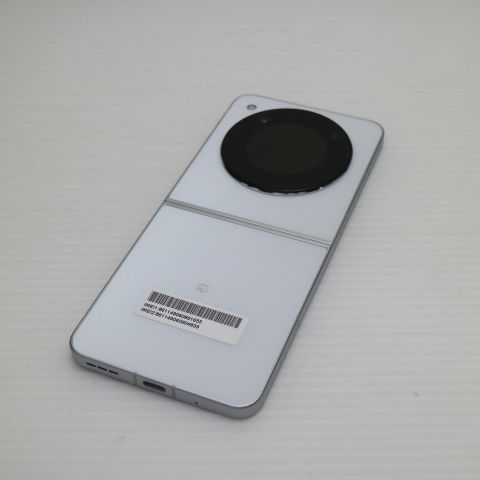 超美品 SIMフリー Libero Flip ホワイト スマホ ZTE 即日発送 土日祝