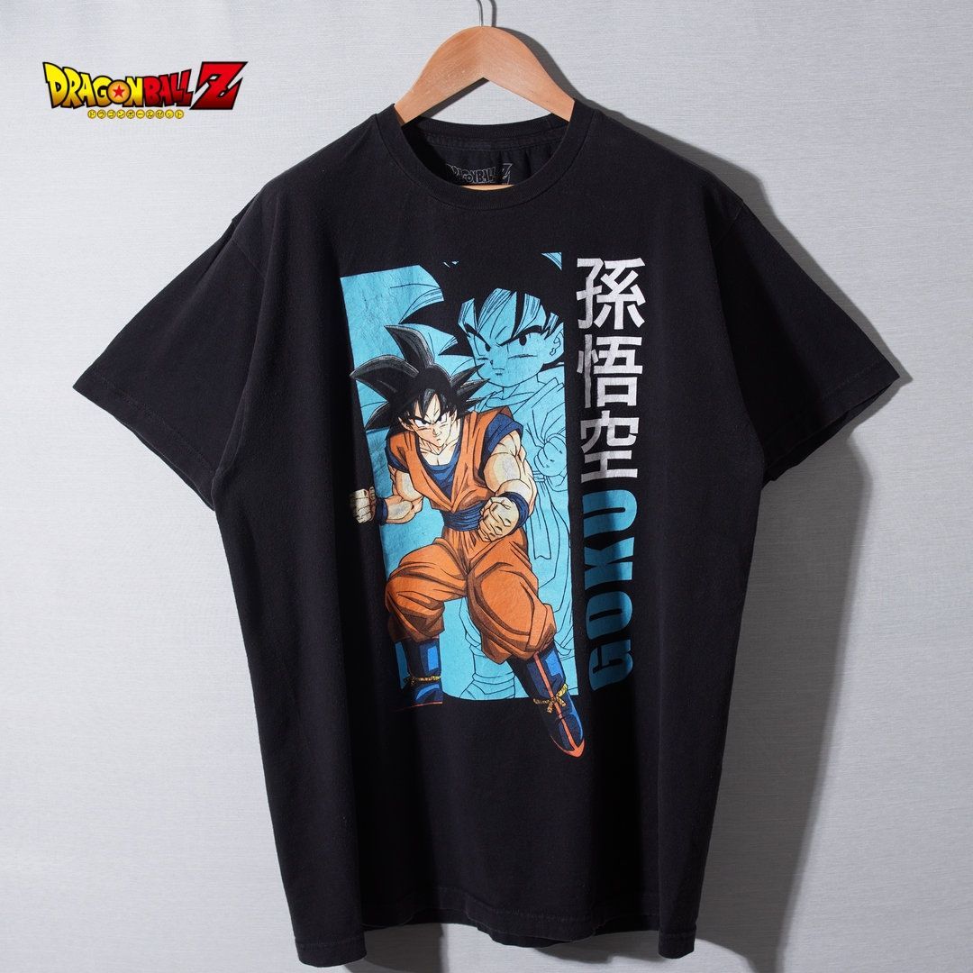 ドラゴンボール Z DRAGON BALL Z Tシャツ L ブラック 孫悟空 アニメT