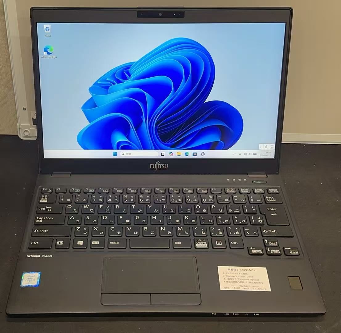 富士通 LIFEBOOK U939/B 中古 i5 8GB SSD256GB Office付 - メルカリ