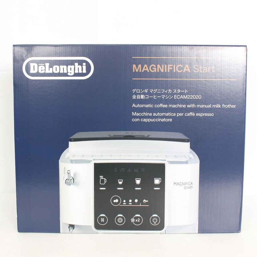 【新品未開封】デロンギ マグニフィカ ECAM22020B ブラック 全自動コーヒーマシン エスプレッソマシン DeLonghi 本体