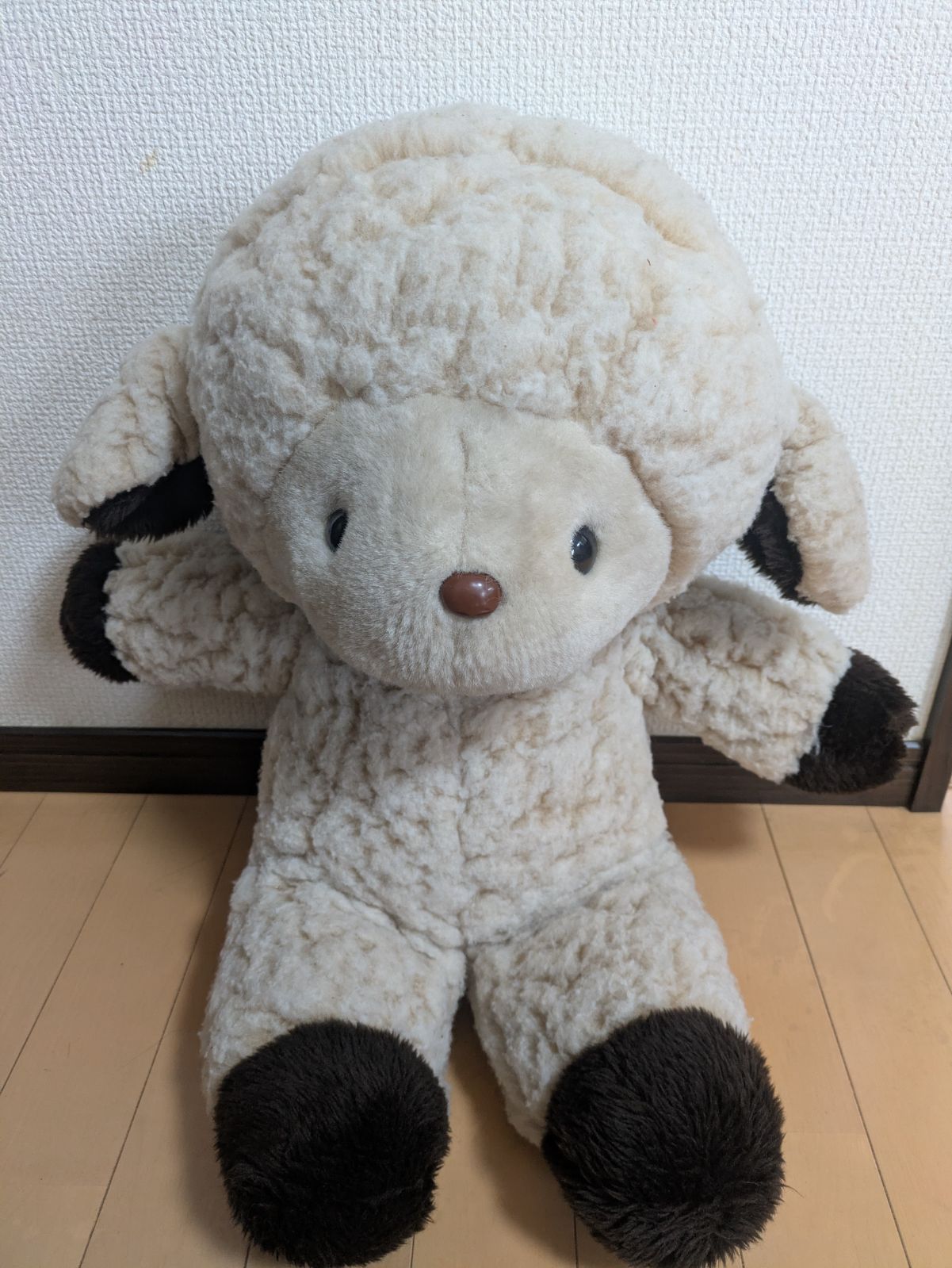 オリエンタルトーイ らむ ラムちゃん ひつじ 羊 BIG レトロ ぬいぐるみ