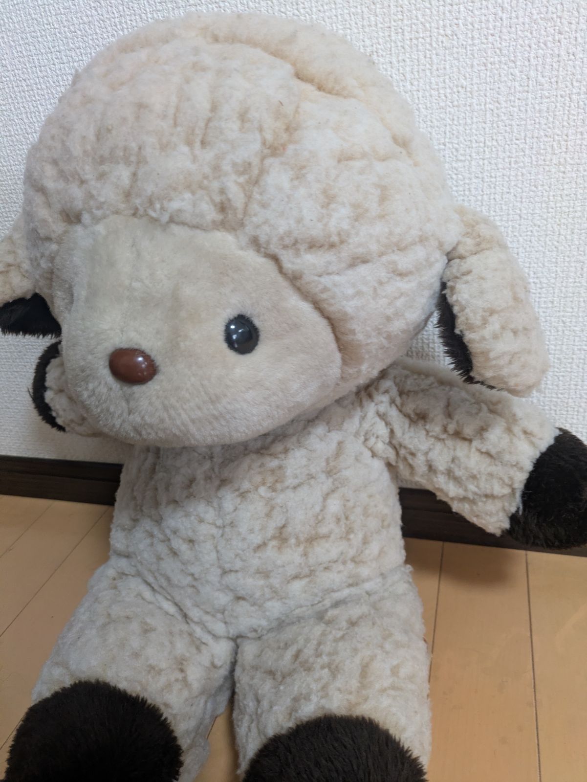 オリエンタルトーイ らむ ラムちゃん ひつじ 羊 BIG レトロ ぬいぐるみ