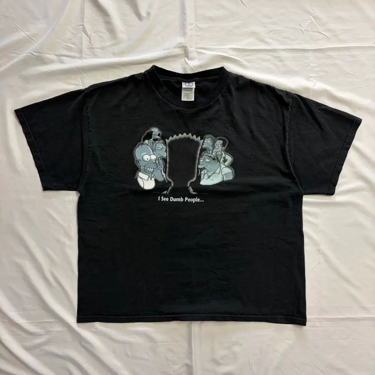XL ヴィンテージ シンプソンズ シックスセンス パロディ Tシャツ