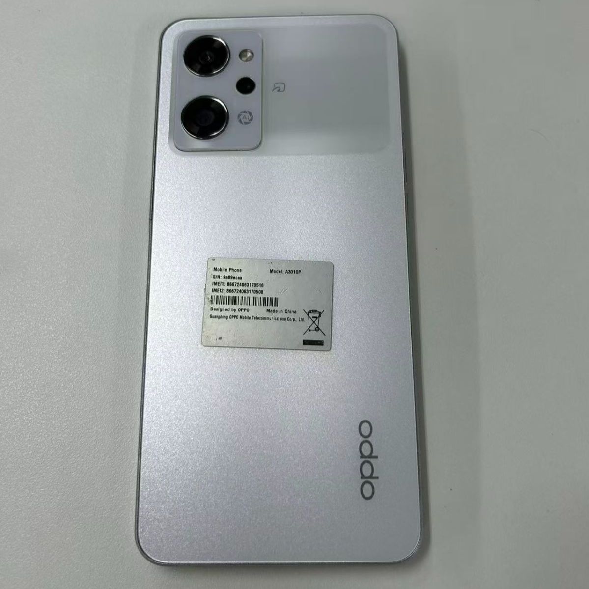 oppo reno 9a ※ジャンク ジャンク】OPPO Reno9 A ホワイト SIM解除済 - メルカリ