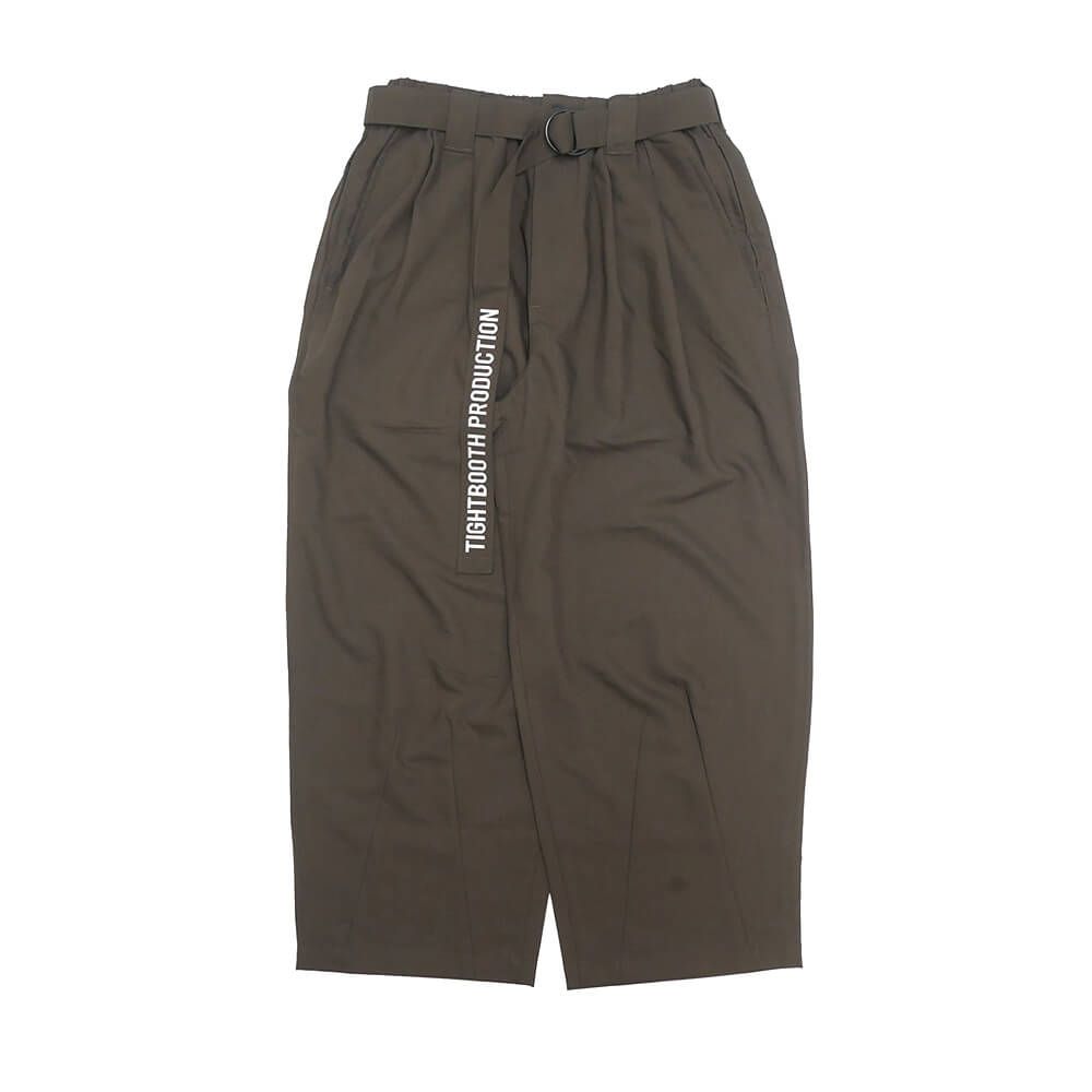 TIGHTBOOTH（TBPR） PANTS タイトブース パンツ ジーンズ TRO BAGGY SLACKS CHARCOAL　スケートボード スケボー