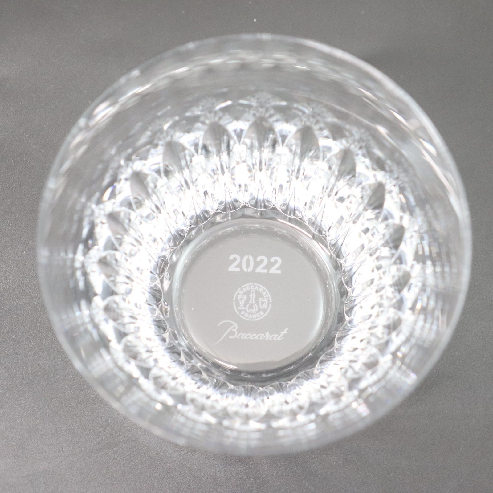 IT6L17ISRZIM 美品 Baccarat バカラ ロックグラス 2022 イヤー