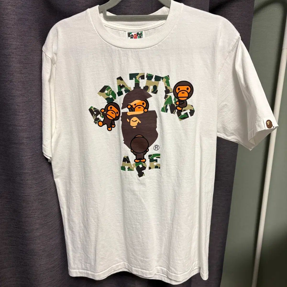 BAPE ベイプ カモフラージュ CAMO 半袖 Tシャツ