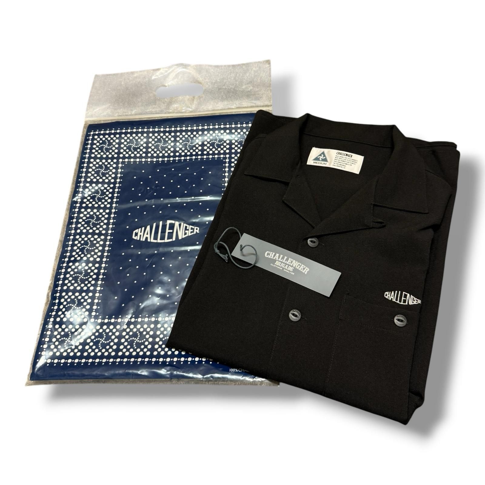 参考上代20900円 未使用 CHALLENGER S/S PANAMA SHIRT 半袖パジャマ