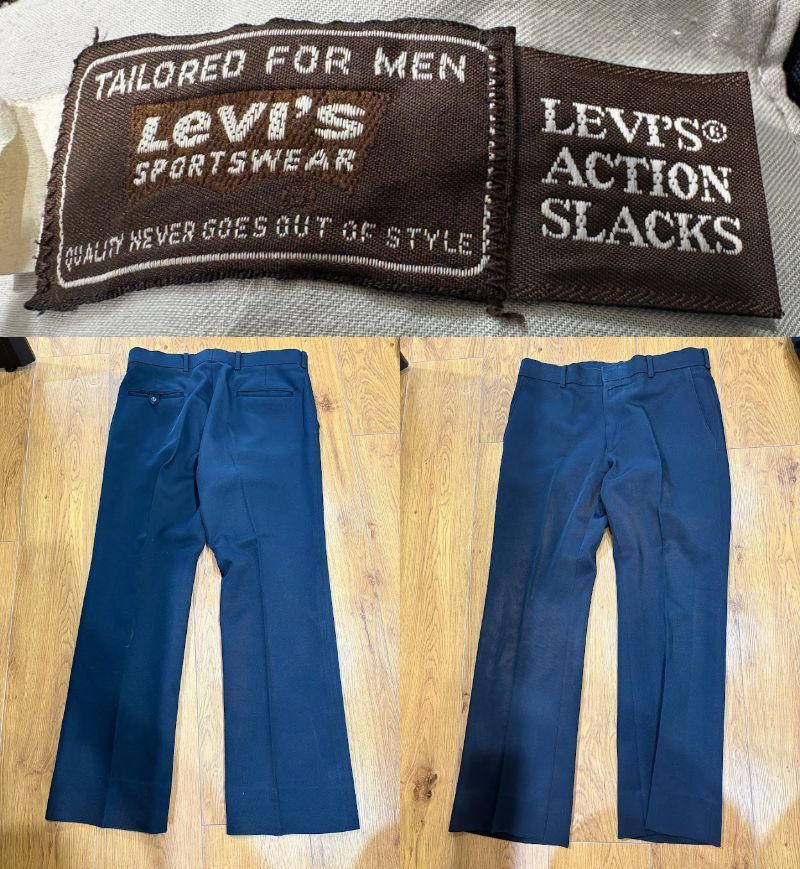 Levi's ACTION SLACKS リーバイス Action Slacks 80's アクション