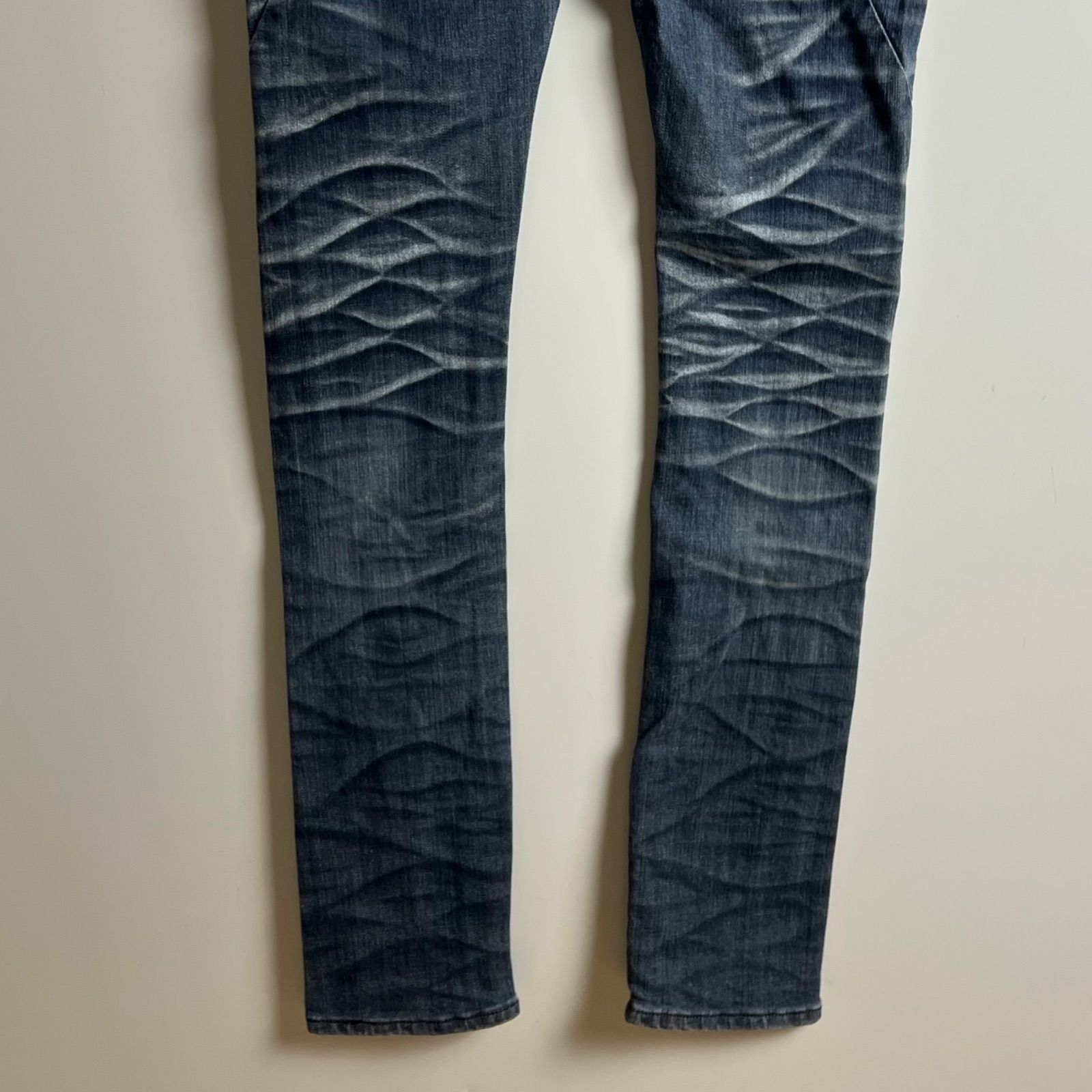 JOHNNY WOLF buffalo bobs y2k archive lame zip denim pants 1 S
