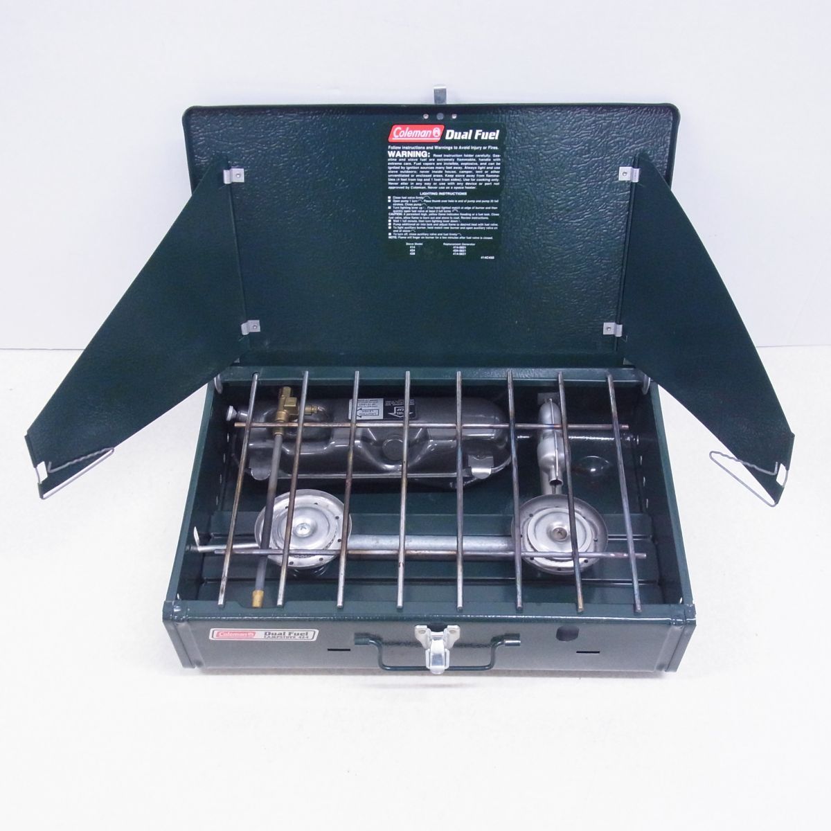 コールマン CAMPSTOVE 424 キャンプストーブ DualFuel ツーバーナー