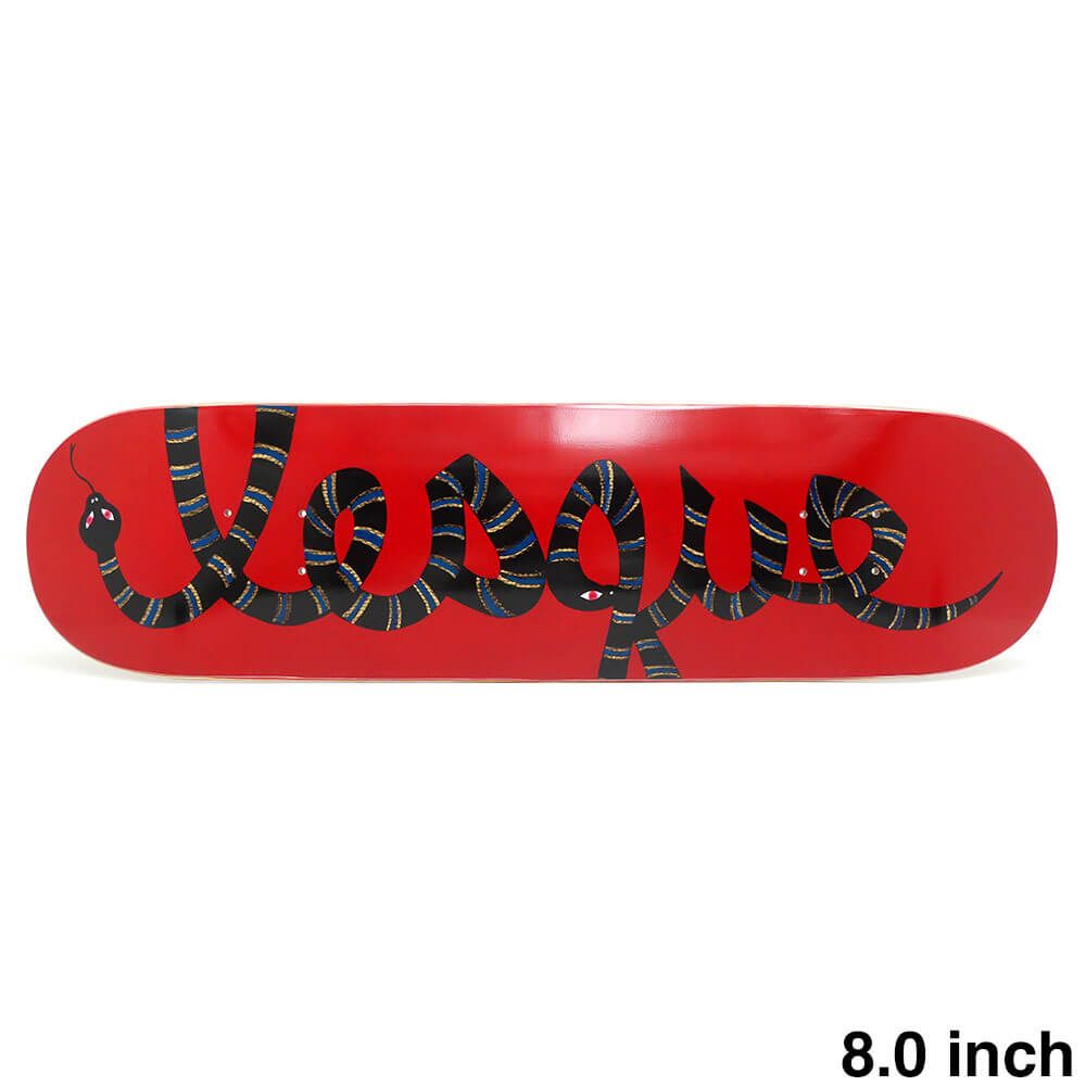 LESQUE DECK レスケ デッキ TEAM CRIMSON SERPENT 8.0　スケートボード スケボー