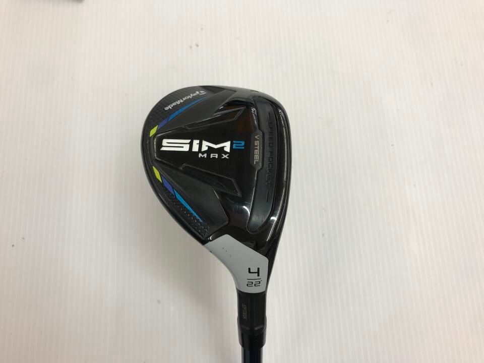 テーラーメイド　SIM2 MAX　22度　TENSEI BLUE TM60(SIM2)　Sフレックス　ユーティリティ　中古【最短即日発送】