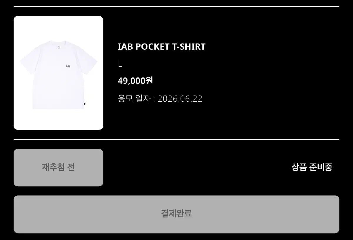 IAB Studio アイエプスタジオ ポケット 半袖 Tシャツ L