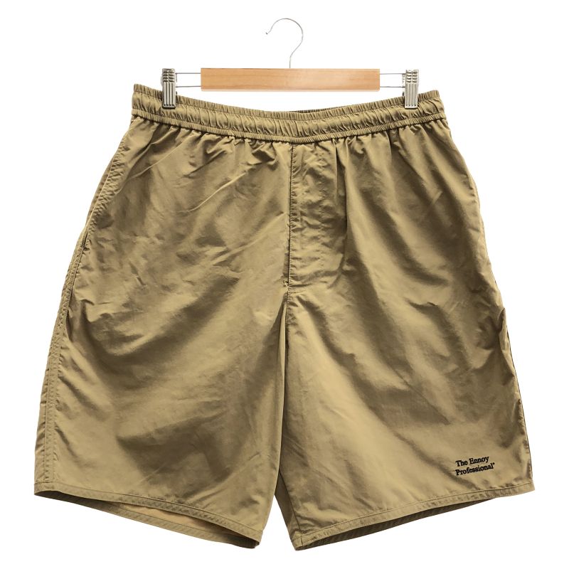 The Ennoy Professional エンノイ ベージュパンツ Lサイズ 中古】The Ennoy Professional ナイロンハーフパンツ L ベージュ ザ