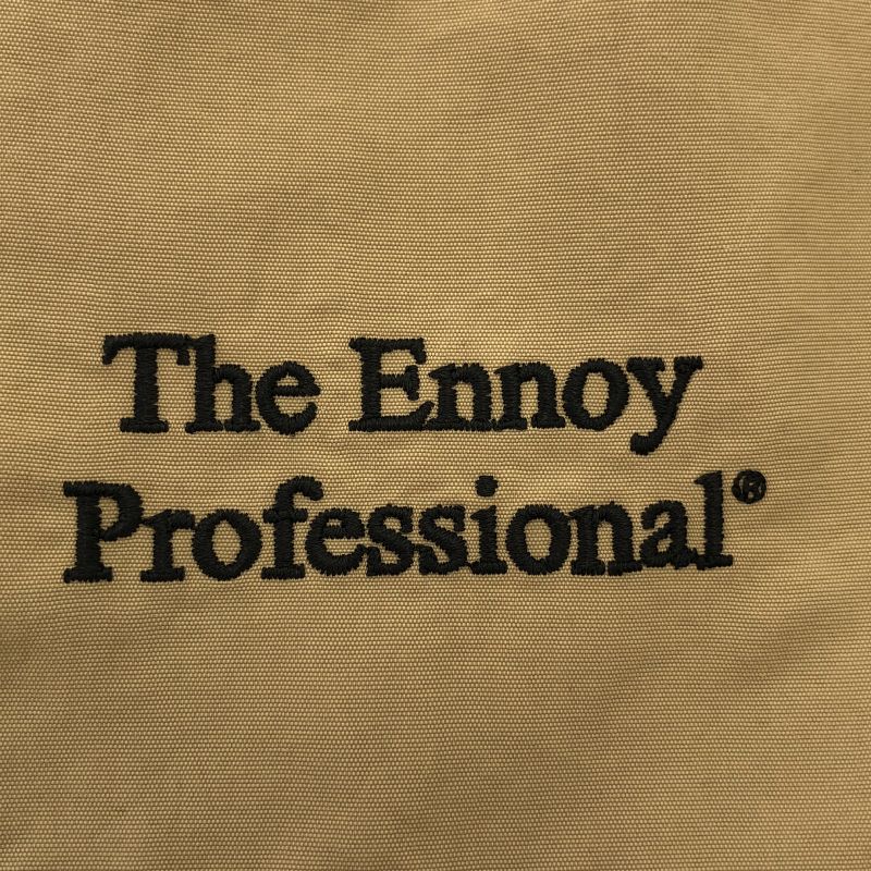 中古】The Ennoy Professional ナイロンハーフパンツ L ベージュ ザ