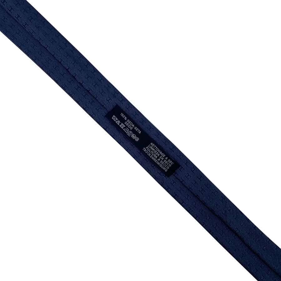 新品】エルメス HERMES ネクタイ H織りタイ 7CM《 ファソネ H 》OCEAN