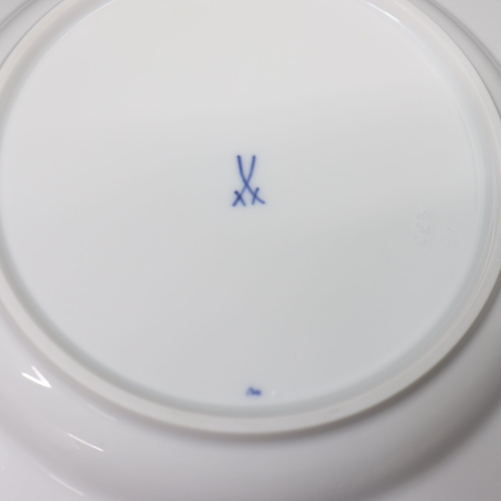 IT7HT72K9FXO 美品 Meissen マイセン ブルーオニオン プレート 472 皿