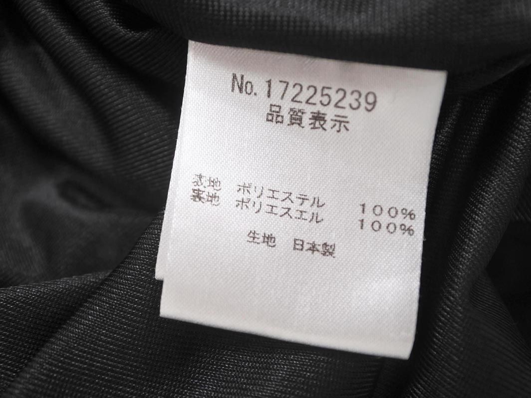 LOUNIE ルーニィ リーフ柄 ワンピース size38/黒xベージュ