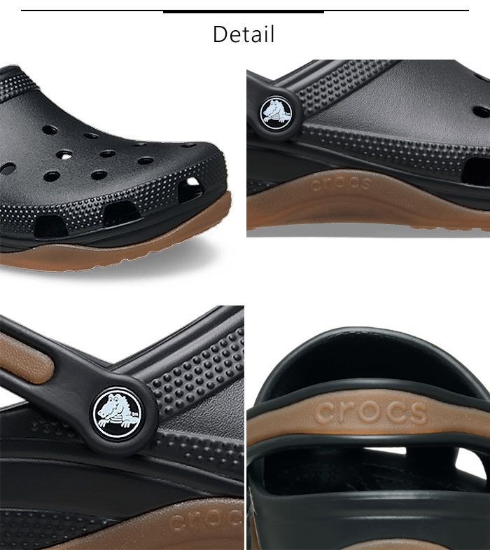 【2026春夏新作】 クロックス crocs サンダル メンズ レディース ユニセックス クラシック エボ ガム クロッグ Classic Evo Gum Clog ブランド 正規取扱店 214361 カーキ グリーン 0WS Black/Gum