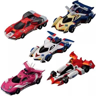 【中古】トレーディングフィギュア 全5種セット 「C.F.C. サイバーフォーミュラコレクション Vol.1 ～TV編～」