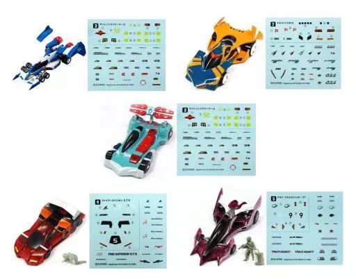 【中古】トレーディングフィギュア 全5種セット 「新世紀GPXサイバーフォーミュラ C.F.C. サイバーフォーミュラコレクション Vol.5 (TV編)」