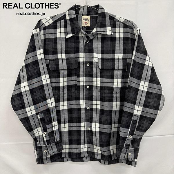90s old stussy シャツ チェック 白タグ usa製 短丈 90s old stussy シャツ チェック 白タグ usa製 短丈 stussy 90s 白タグ