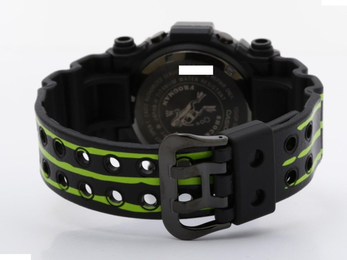 中古】 【美品】 カシオ G-SHOCK フロッグマン ブラック GW-8200TPF