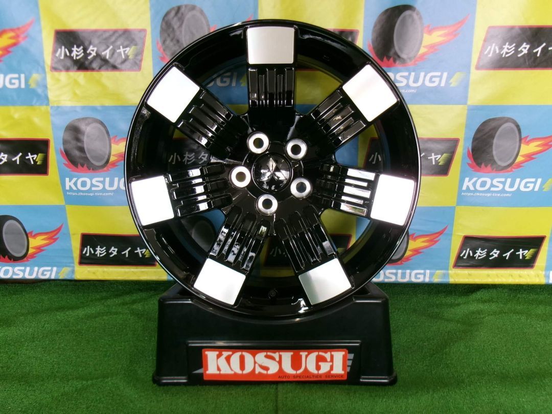 新車外し！　三菱　デリカD5純正　7J-18　5H114.3　+38　中古ホイール　4本【SY220　大和店】