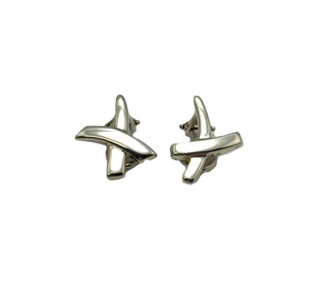 TIFFANY&Co. ティファニー ジュエリー キスER/SV/3.5g 貴金属･宝石 ﾊﾟﾛﾏ･ﾋﾟｶｿ イヤリング シルバー925 SV925 シルバー レディース【中古】436
