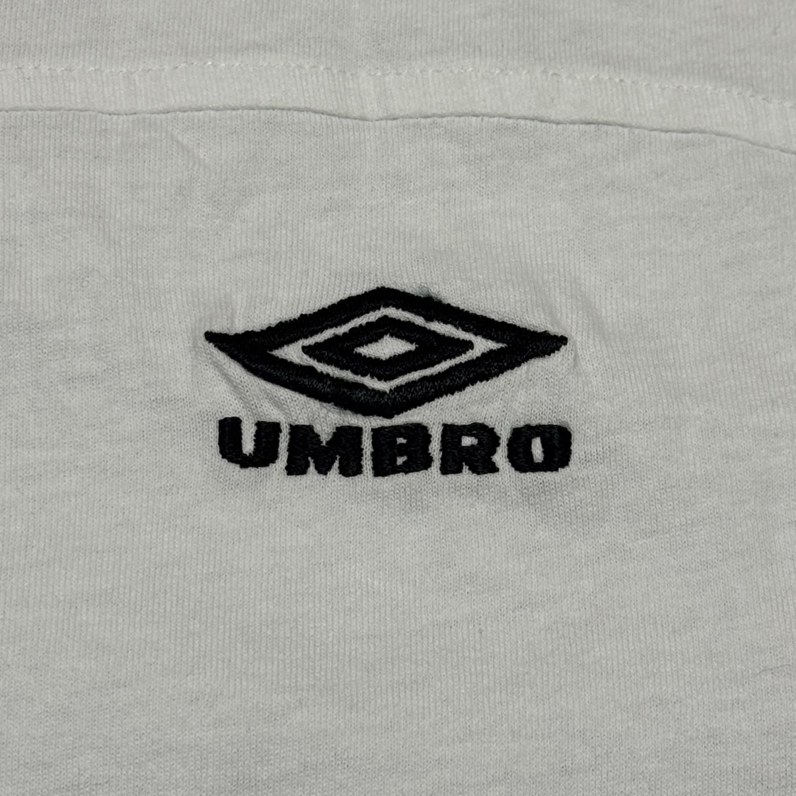 未使用 UMBRO TAPED POLO Washed Garment テープドポロシャツ 長袖