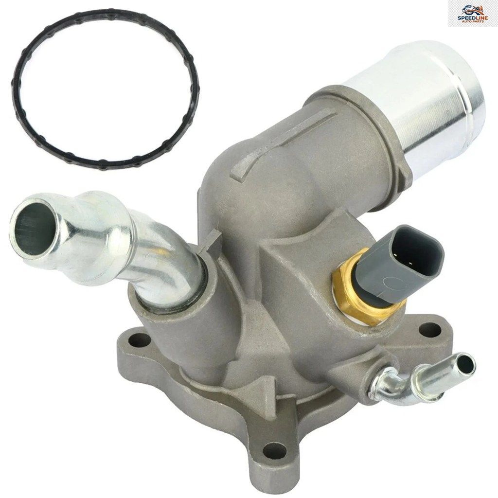 2.4Lエンジン用クーラントサーモスタットハウジングアセンブリ 1個 5047772AB 5047263AC クライスラー200 ダッジダート ジープ用カーパーツ