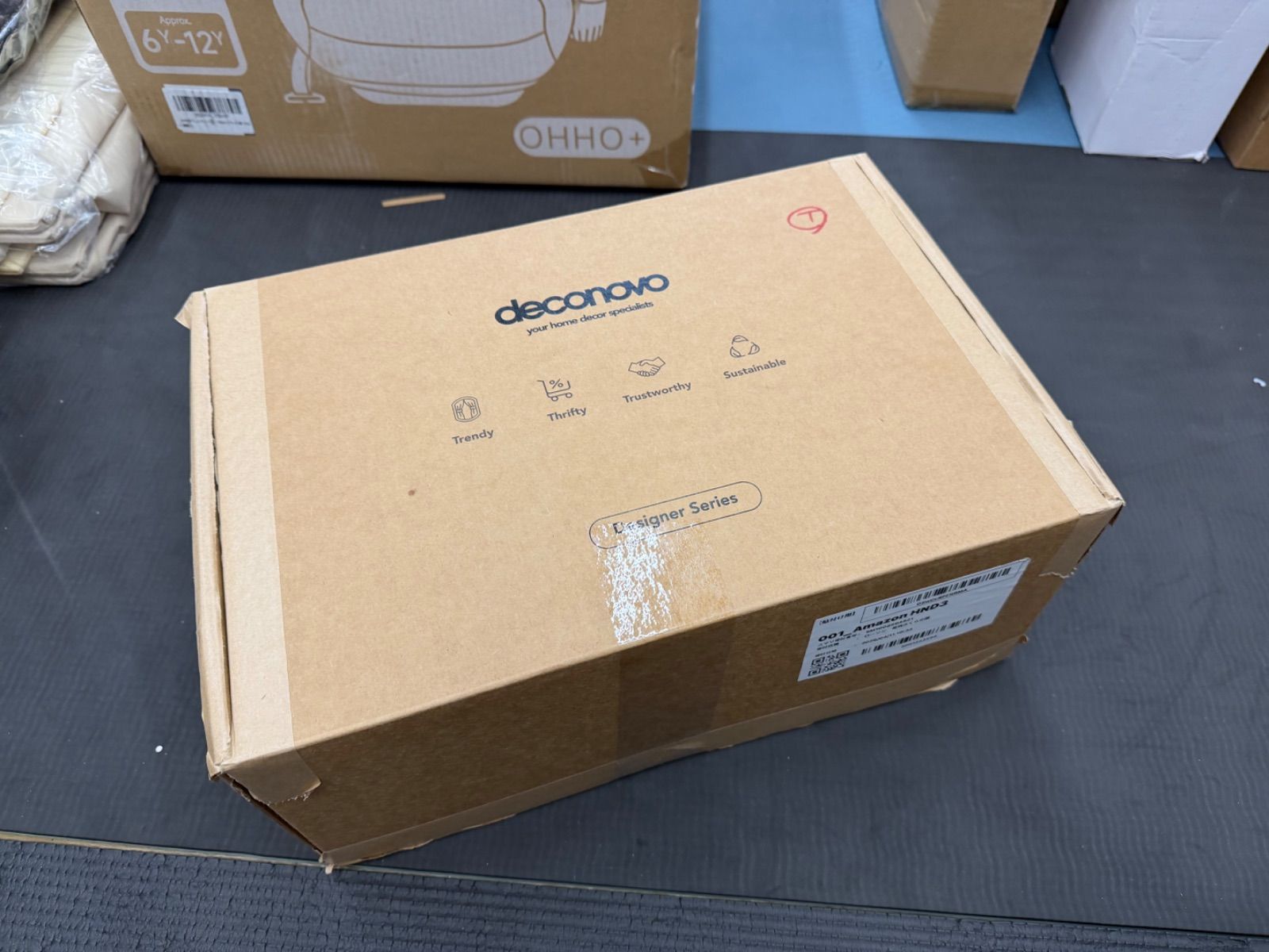 Deconovo カーテン 2級遮光 2枚組 幅100×丈200cm 厚手 ドレープ 形態