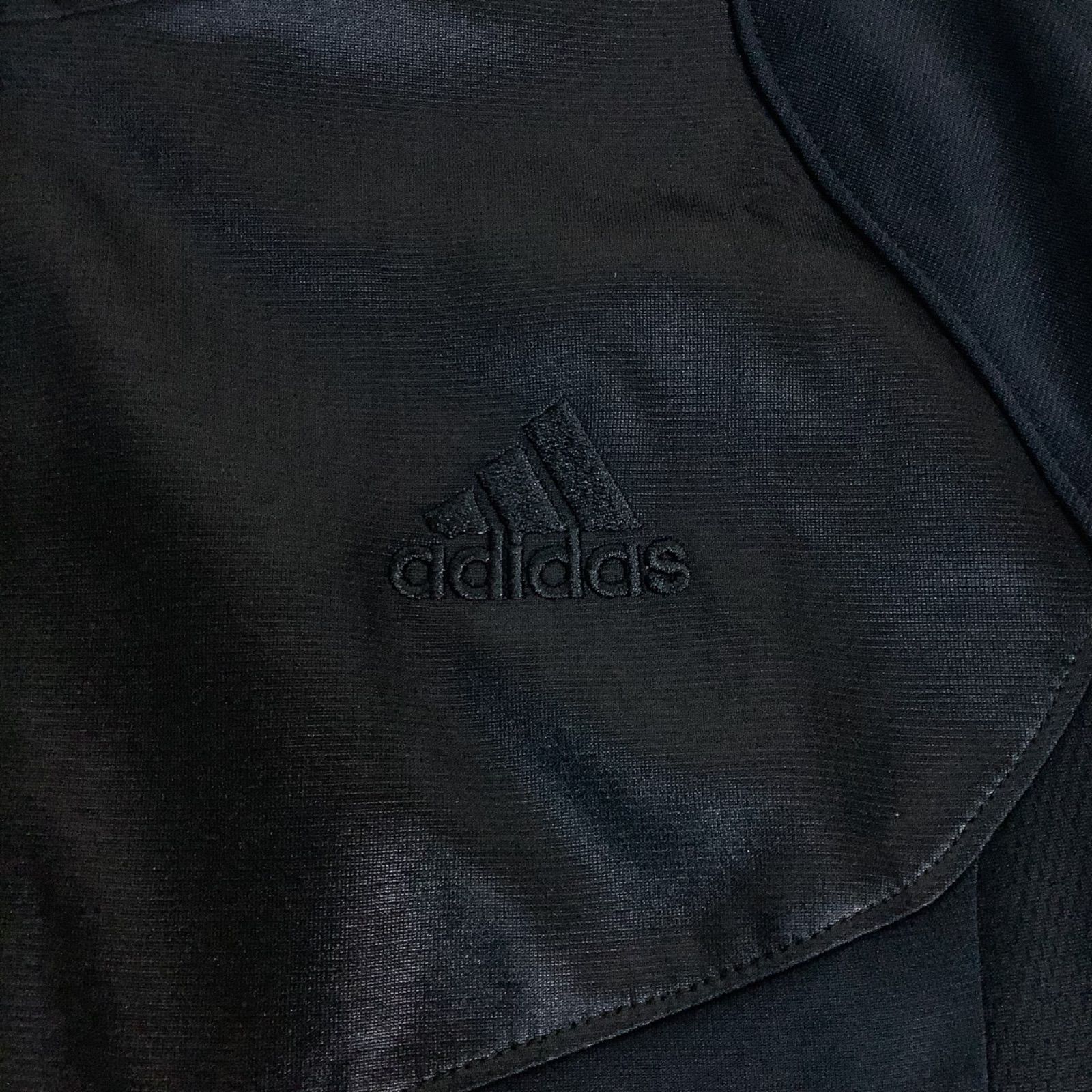adidas アディダス 刺繍ロゴ 3ストライプ トラックジャケット ジャージ