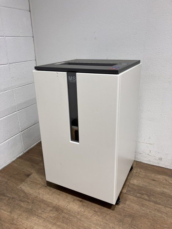 【中古品】明光商会 MSシュレッダーシリーズ シュレッダー UD-F55S-L ホワイト