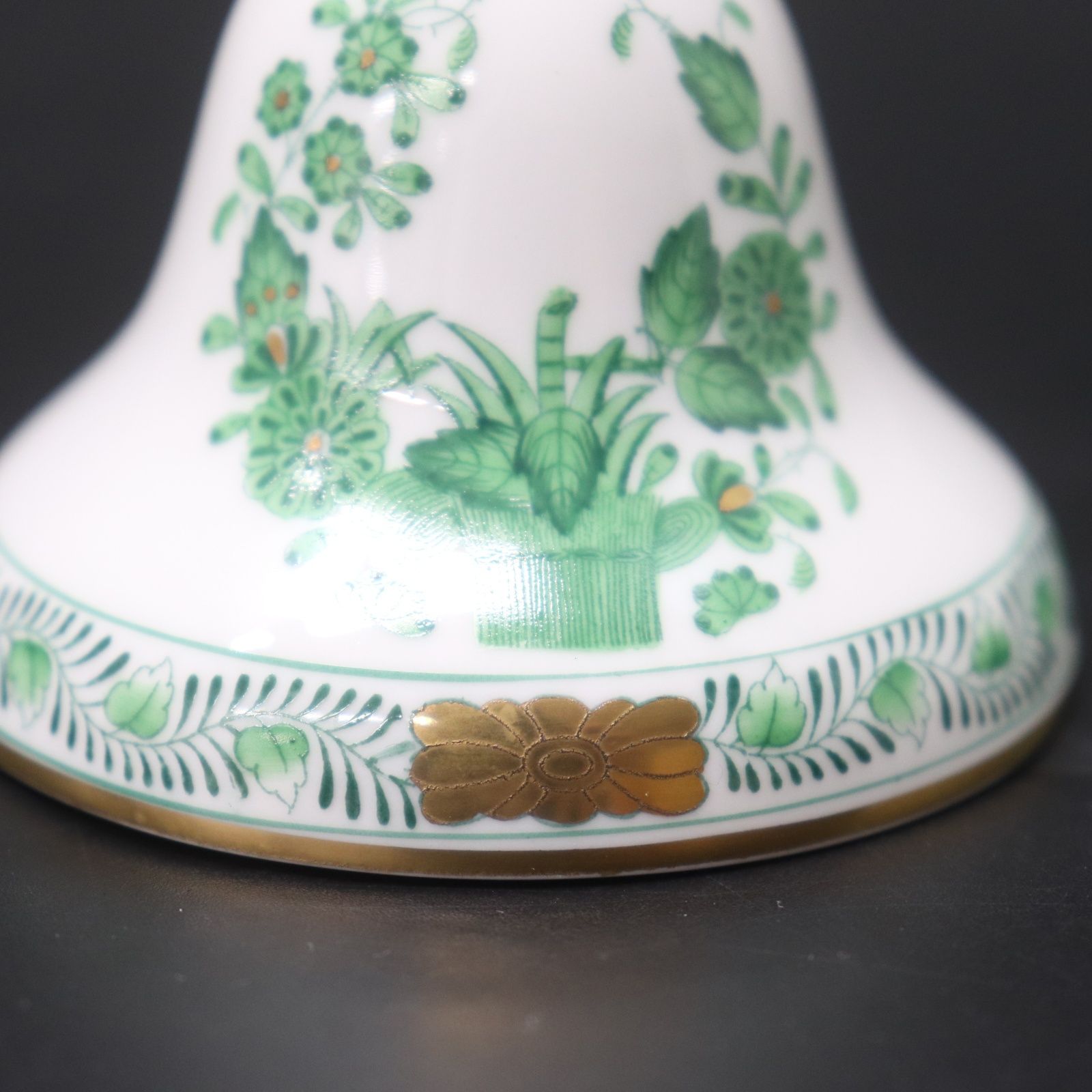 IT83M00UU1A4 美品 HEREND ヘレンド 2点セット 卓上ベル 呼び鈴