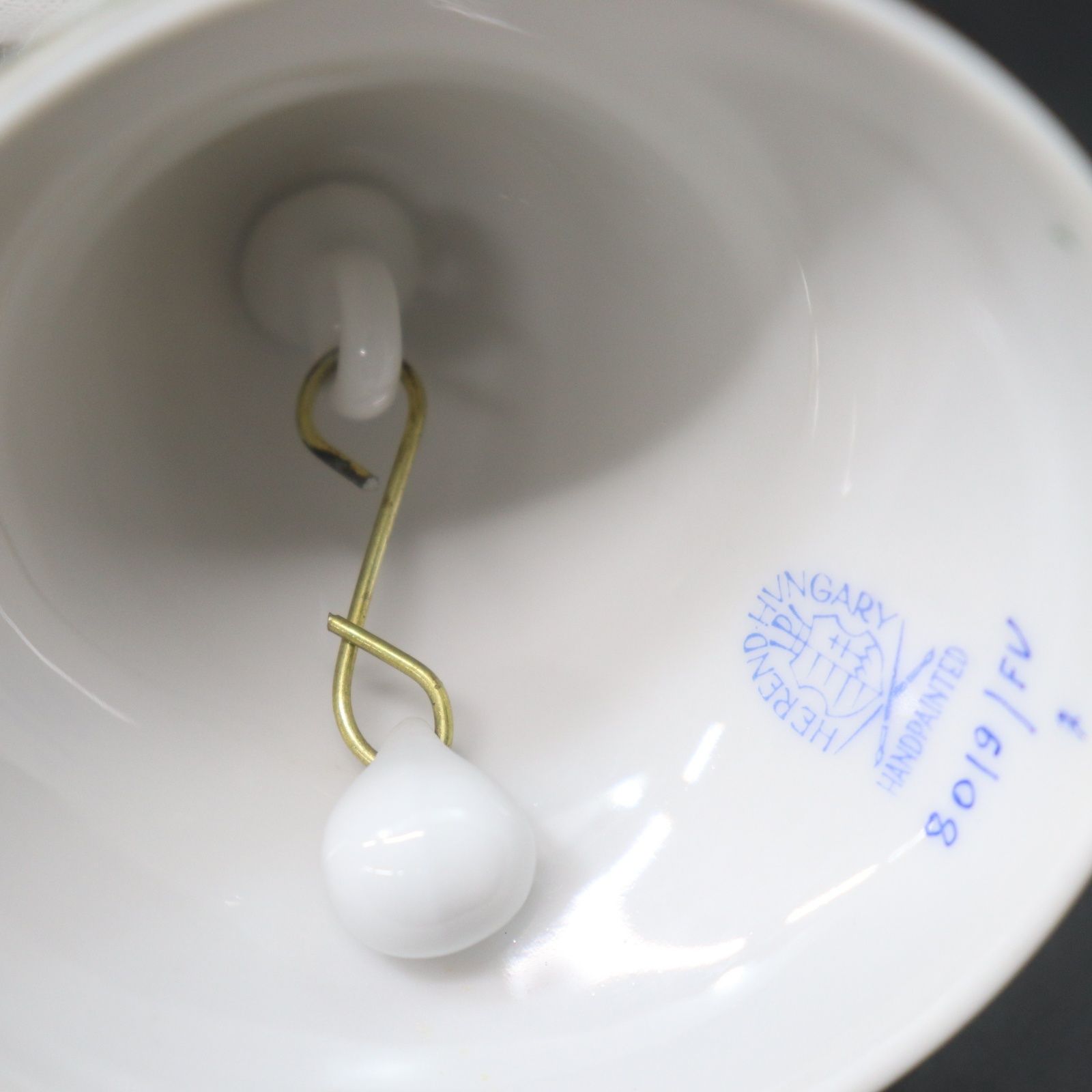 IT83M00UU1A4 美品 HEREND ヘレンド 2点セット 卓上ベル 呼び鈴