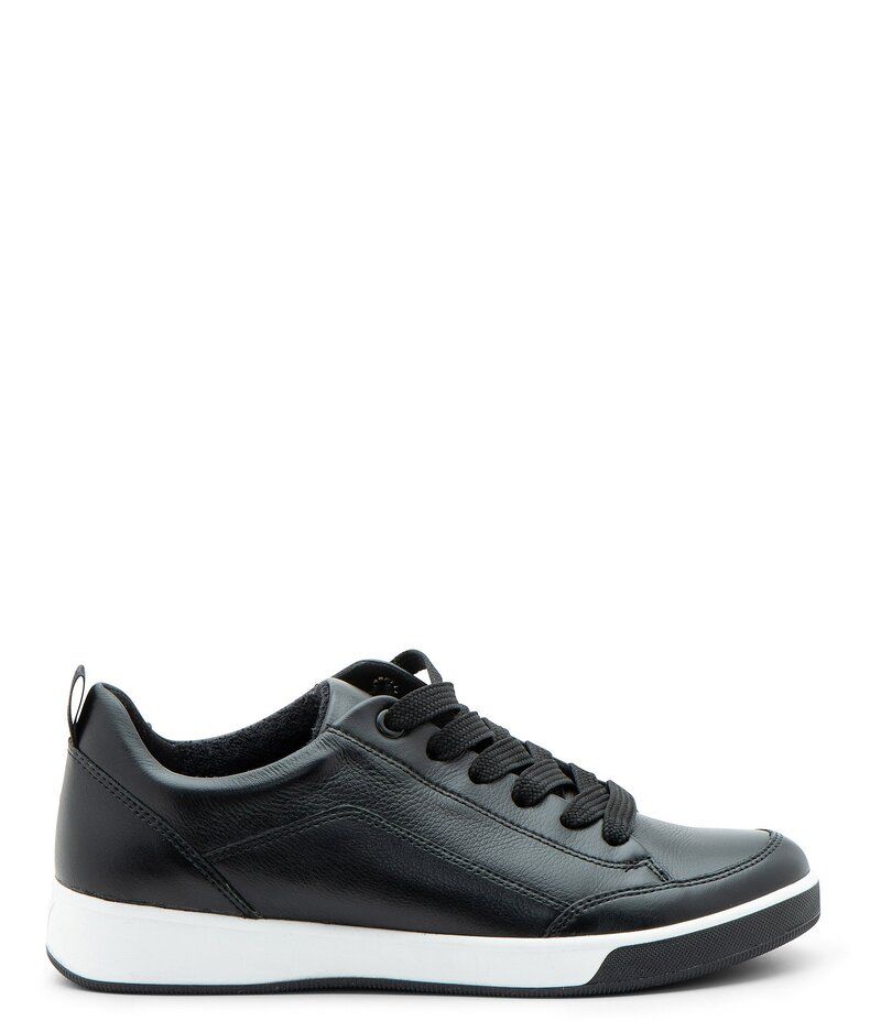 アラ レディース シューズ スニーカー レザー ara Redmond Leather Sneakers Black ブラック
