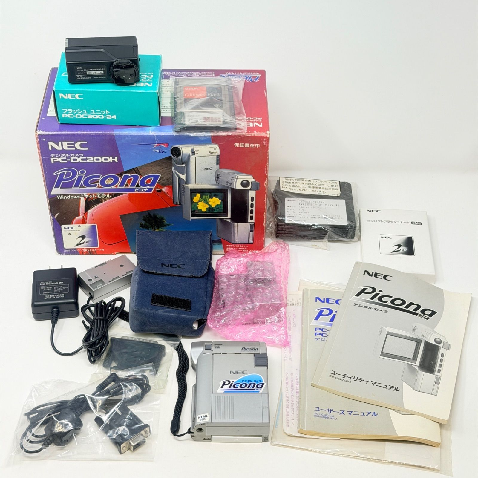 希少品おまけ付 NEC PICONA ピコナ PC-DC200 デジタルカメラ - メルカリ