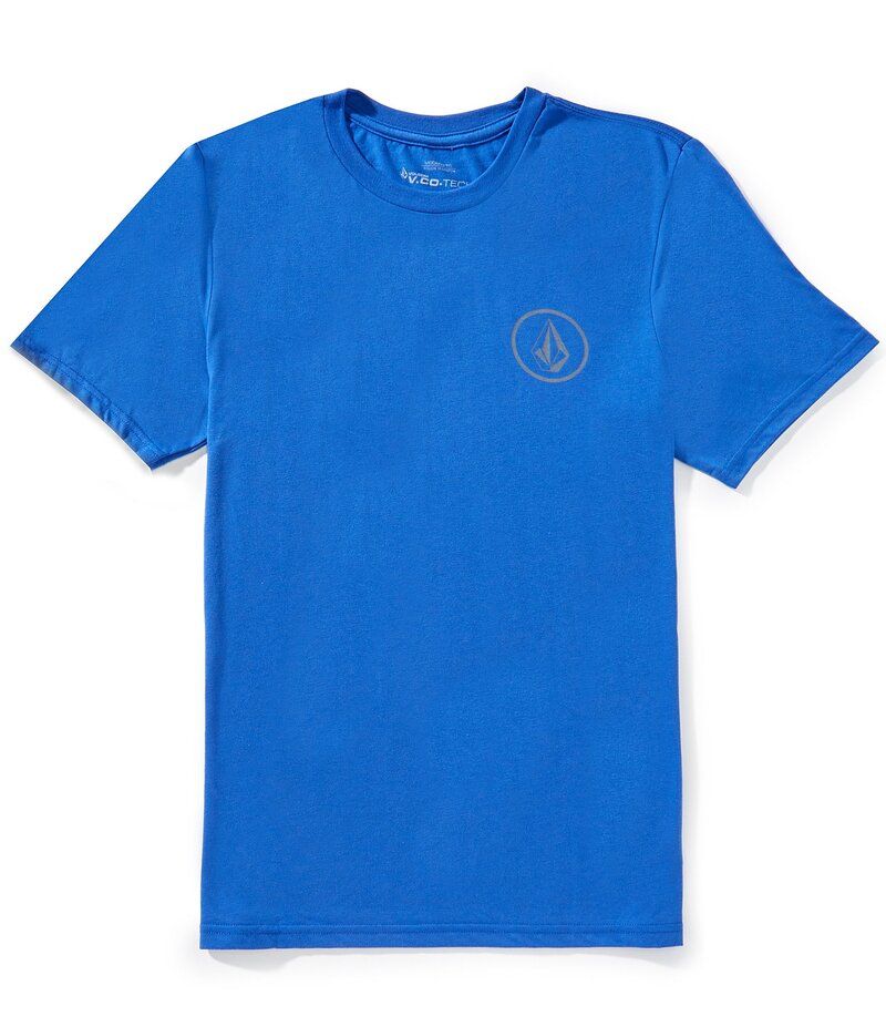 ボルコム メンズ トップス シャツ Tシャツ Volcom Stone Tech Short Sleeve TShirt Ultramarine ストーン