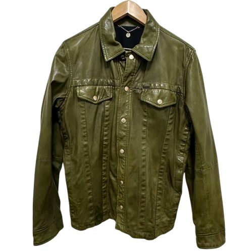 DIESEL ディーゼル 羊革 ラムレザー ジャケット - メルカリ