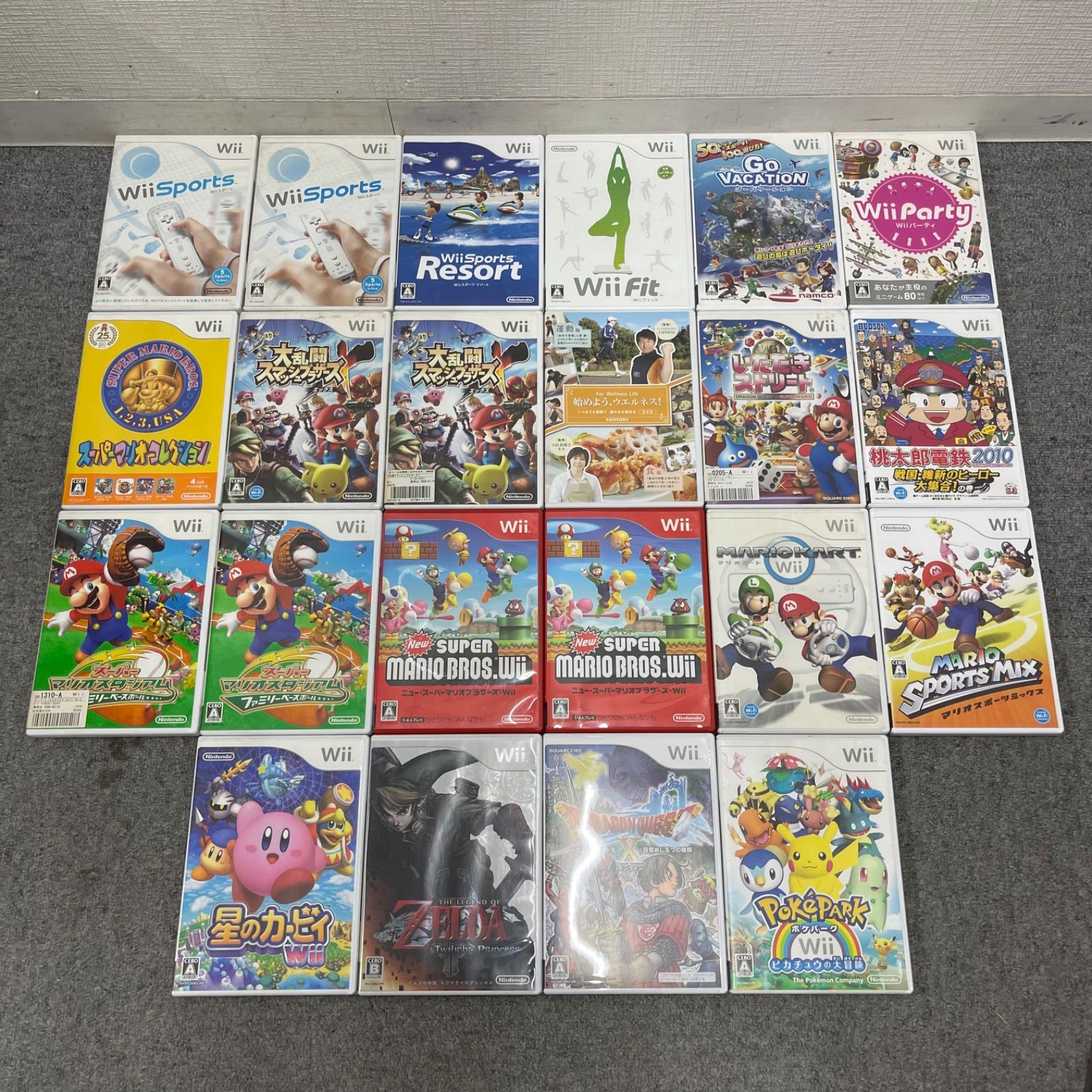 NPA】Wii ソフト 22本 まとめ - メルカリ